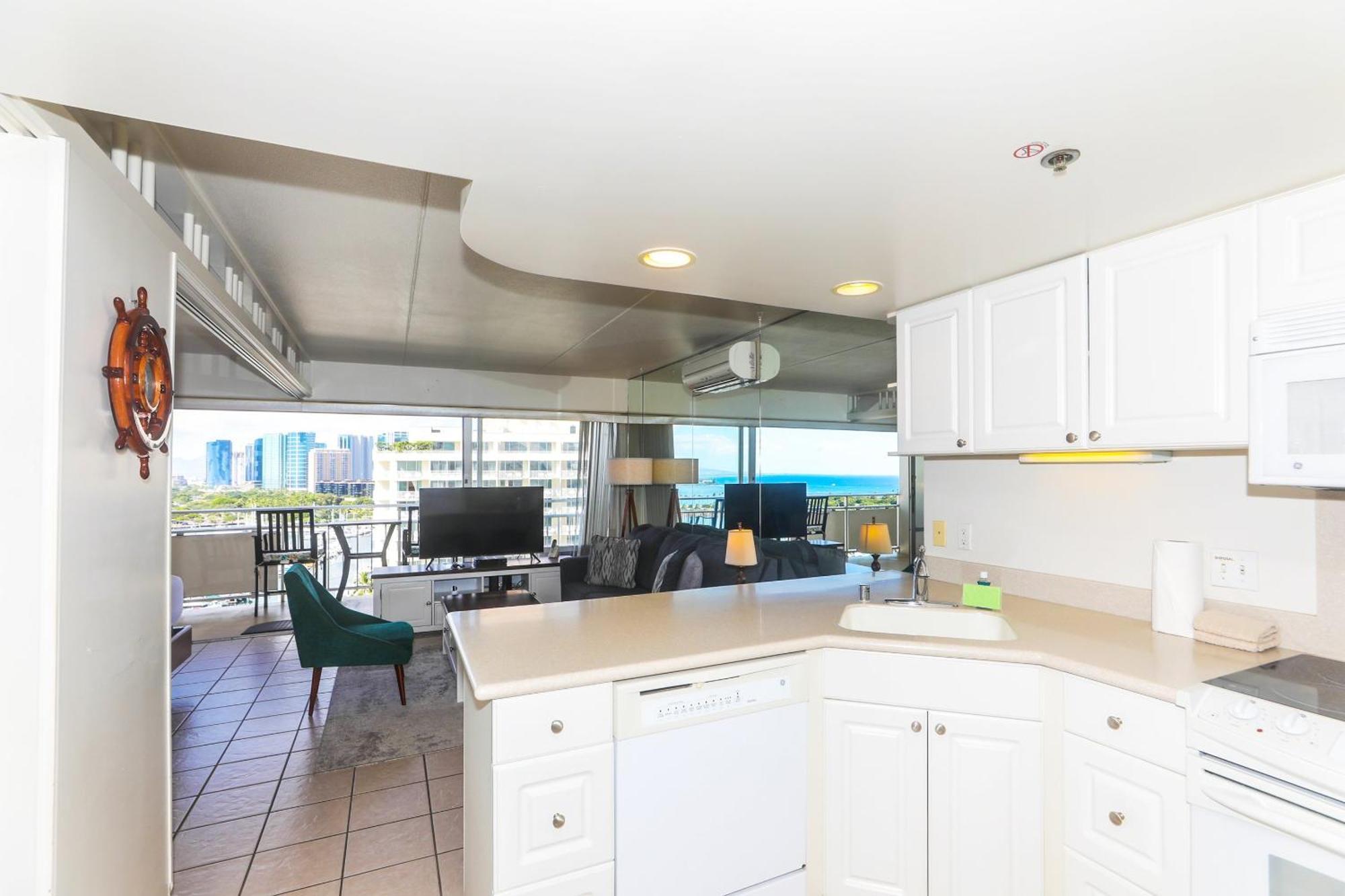 דירות הונולולו Ilikai Tower 1533 Yacht Harbor View 1Br מראה חיצוני תמונה