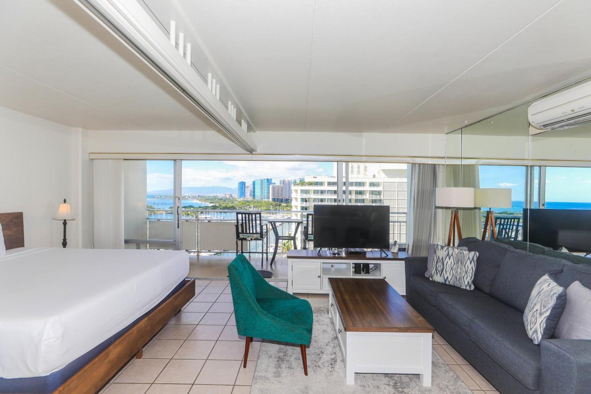 דירות הונולולו Ilikai Tower 1533 Yacht Harbor View 1Br מראה חיצוני תמונה
