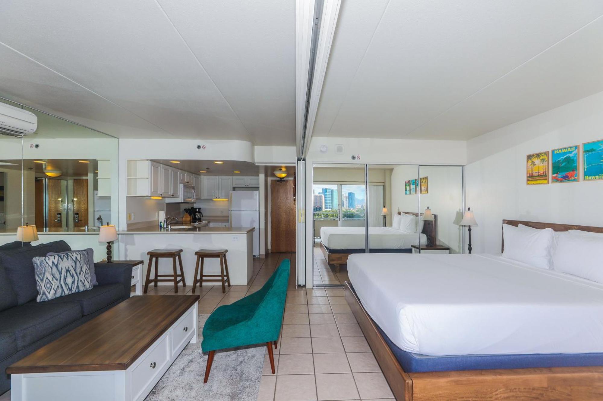 דירות הונולולו Ilikai Tower 1533 Yacht Harbor View 1Br מראה חיצוני תמונה