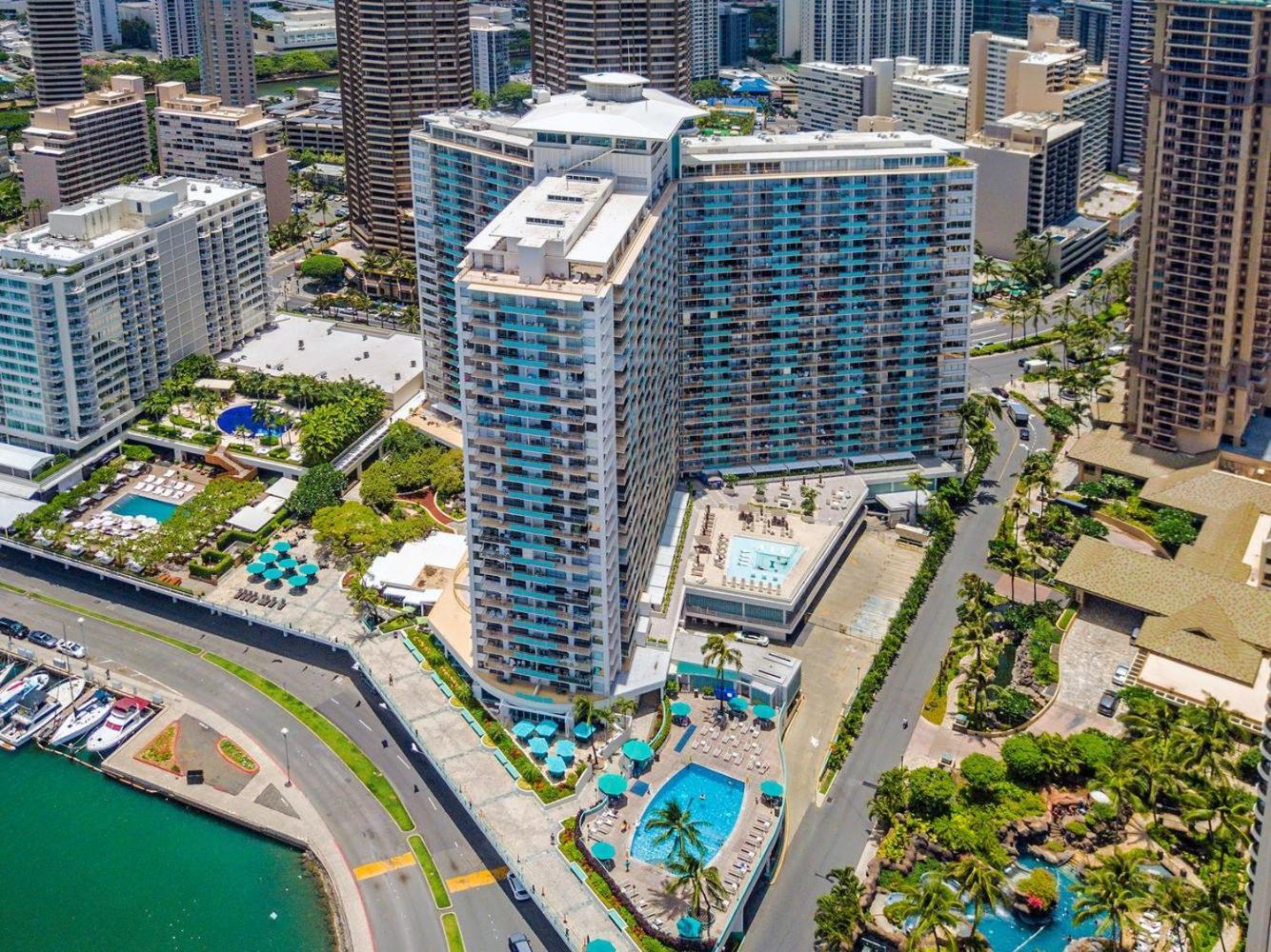 דירות הונולולו Ilikai Tower 1533 Yacht Harbor View 1Br מראה חיצוני תמונה