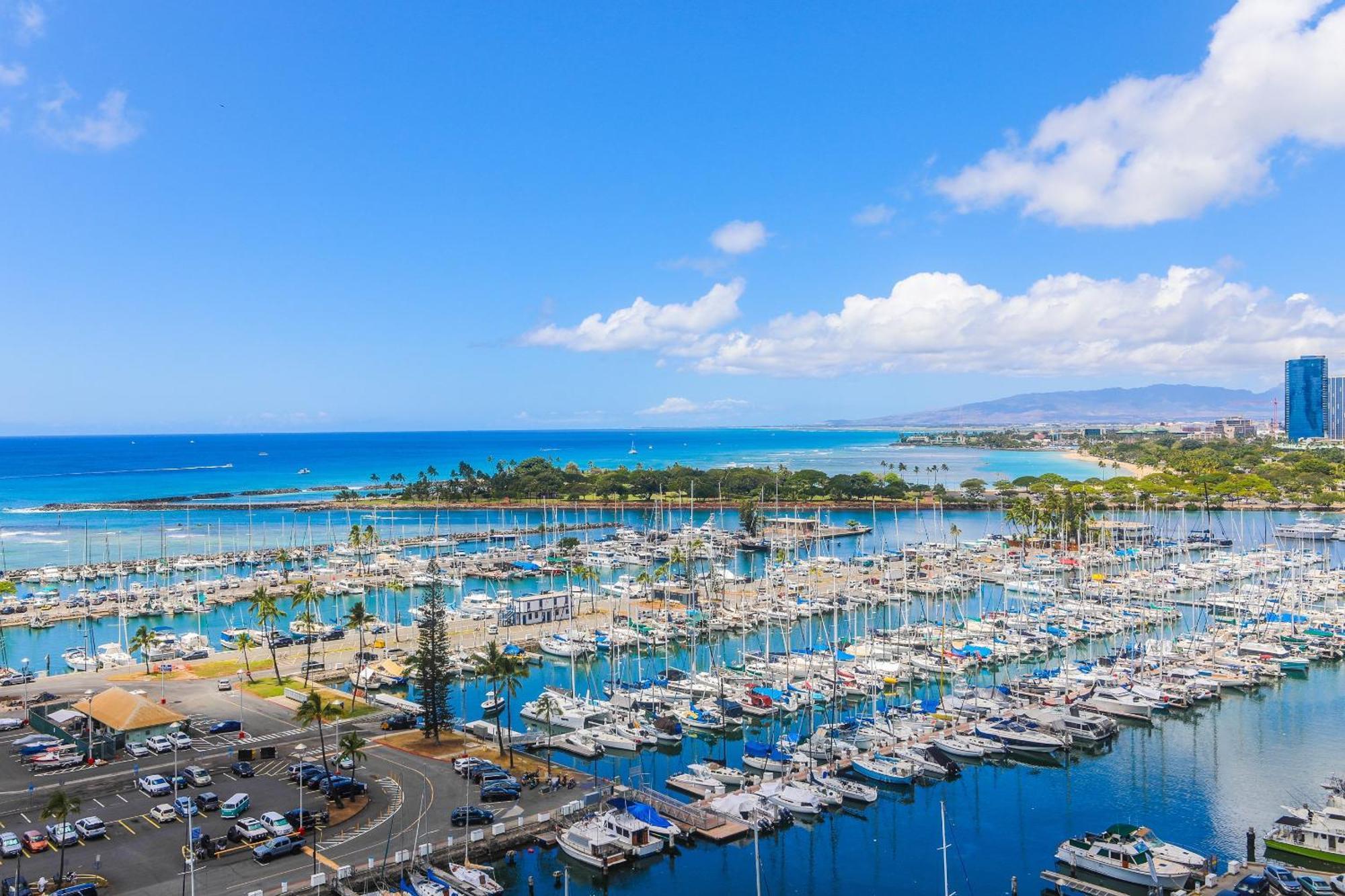 דירות הונולולו Ilikai Tower 1533 Yacht Harbor View 1Br מראה חיצוני תמונה